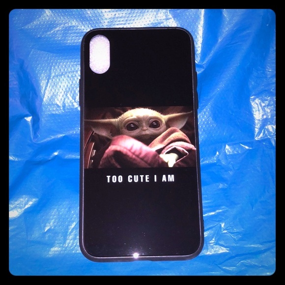 Brand New Star Wars Baby Yoda iPhone X case - Picture 1 of 1
